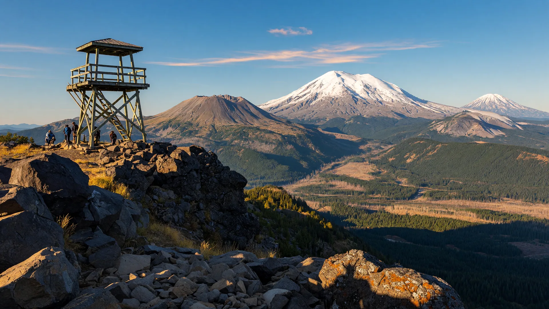 High Rock Lookout: the Lewis County hike with big volcano views