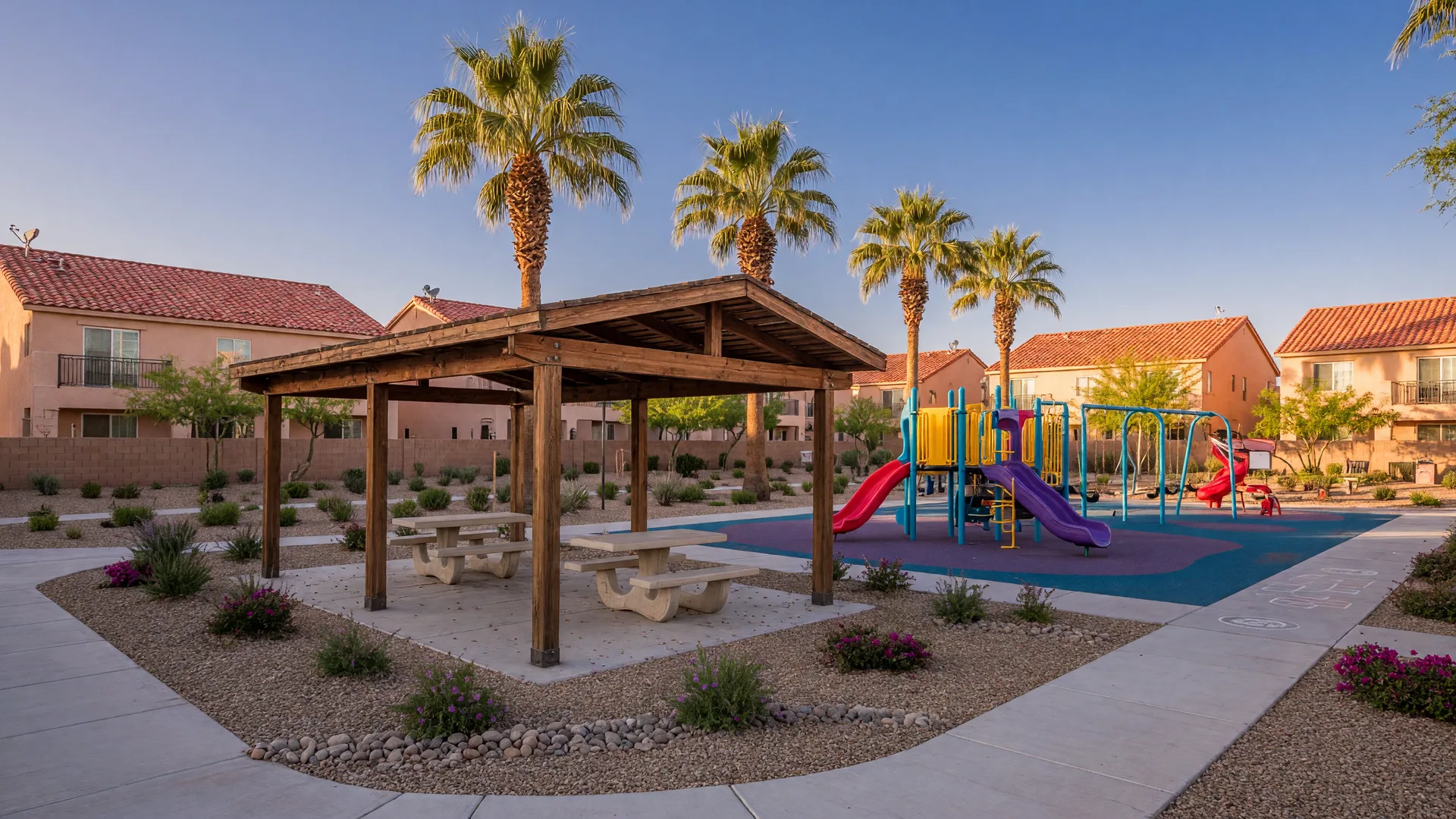 The Surprise area at golden hour