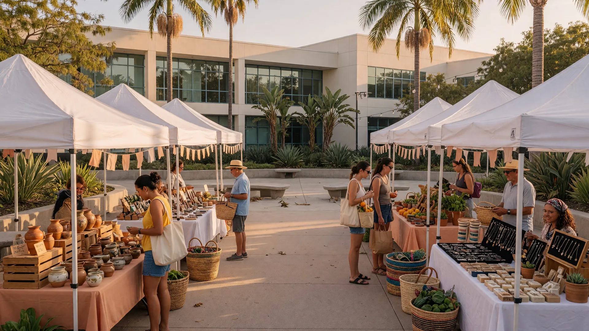 Header image for "The Small Business Marketplace Brings Local Makers to the Miramar Cultural Center"