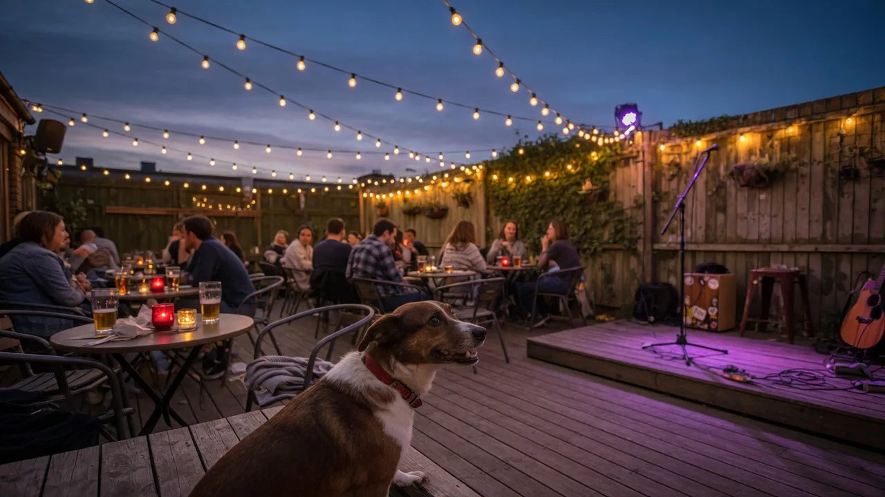 Where Can I Take My Dog to Hear Live Music on a Patio in Victoria, BC?