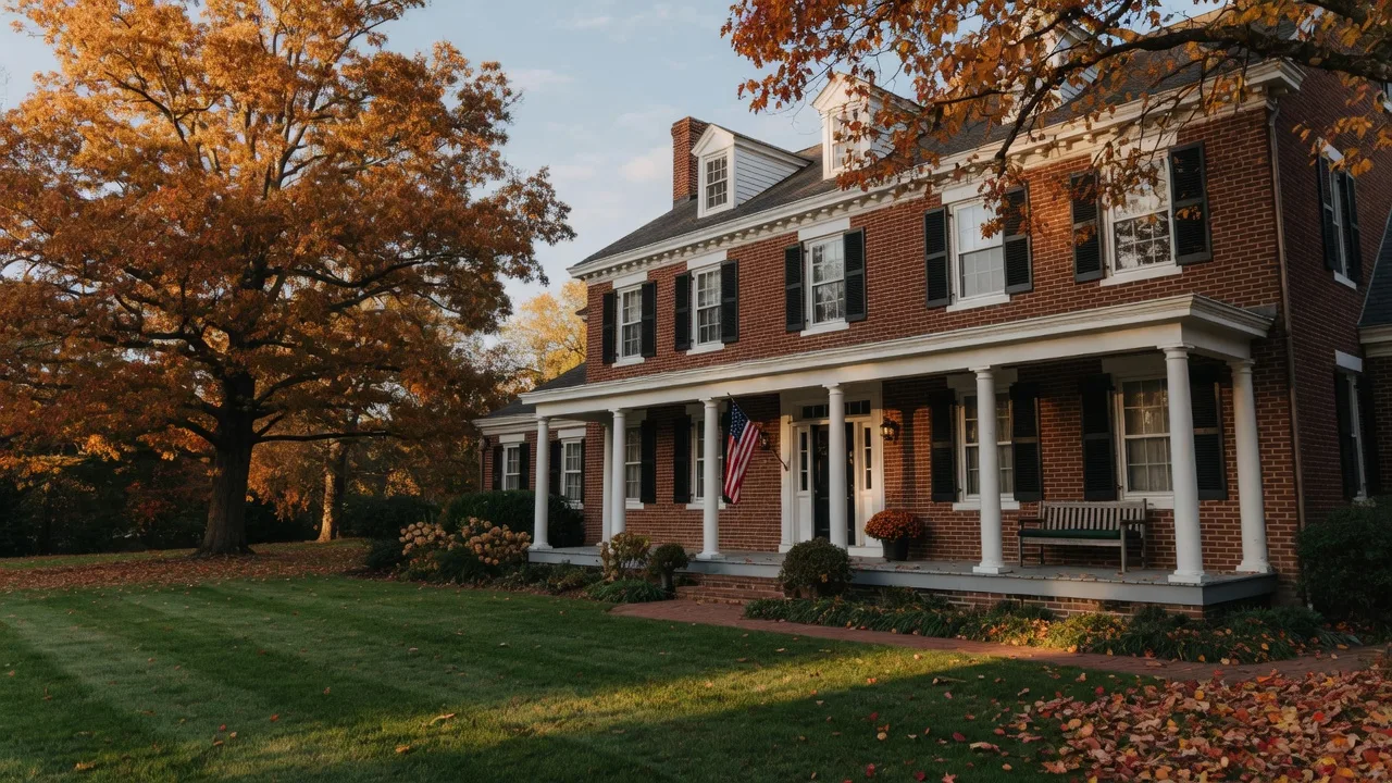 Editorial photograph of a residential street representing the types of inherited and probate properties handled by Marc Cormier in Maryland
