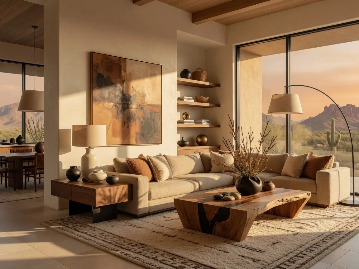 Modern living room interior