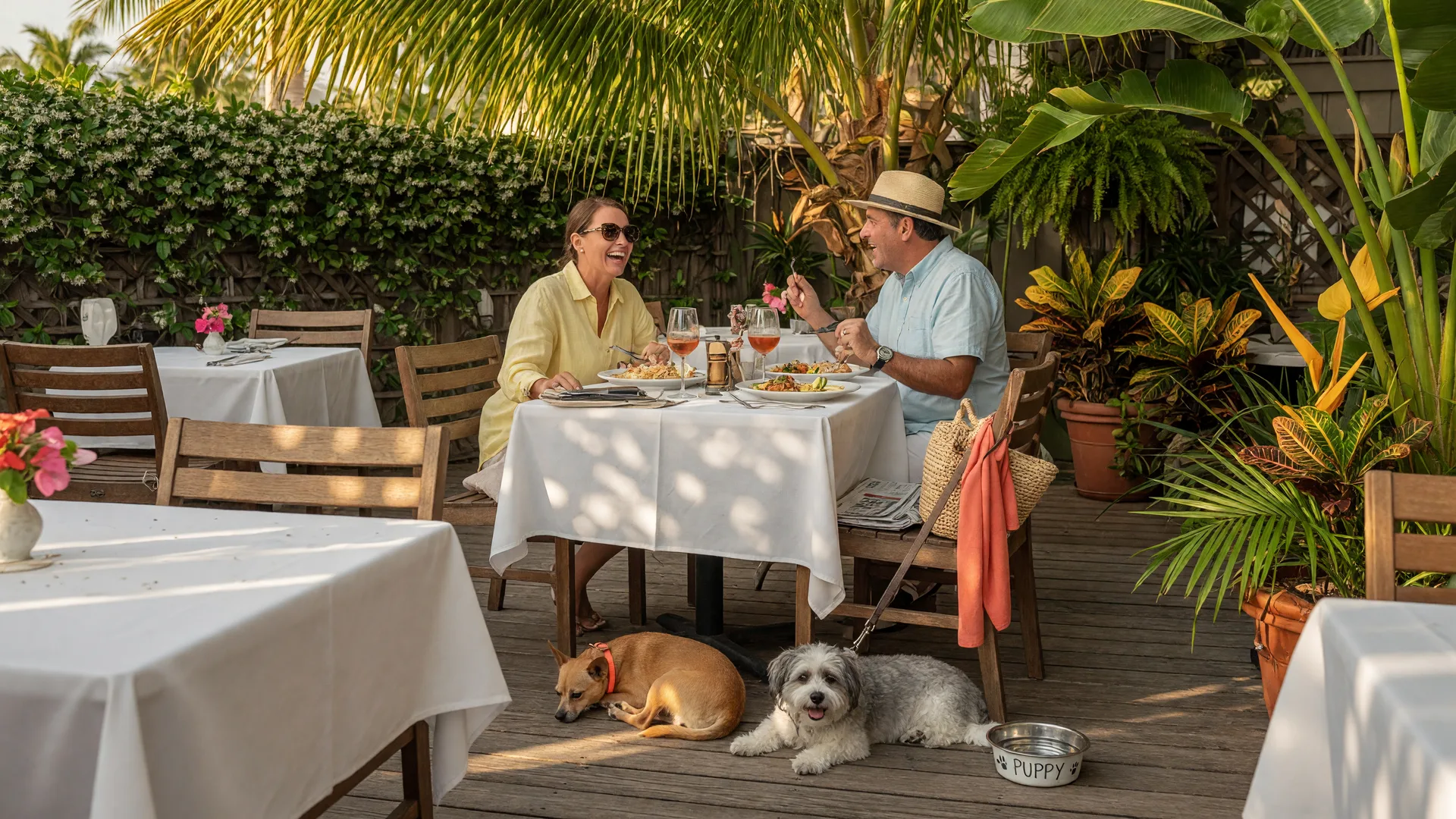 Dog-Friendly Patios in Sarasota: Where You and Your Pup Can Dine Together