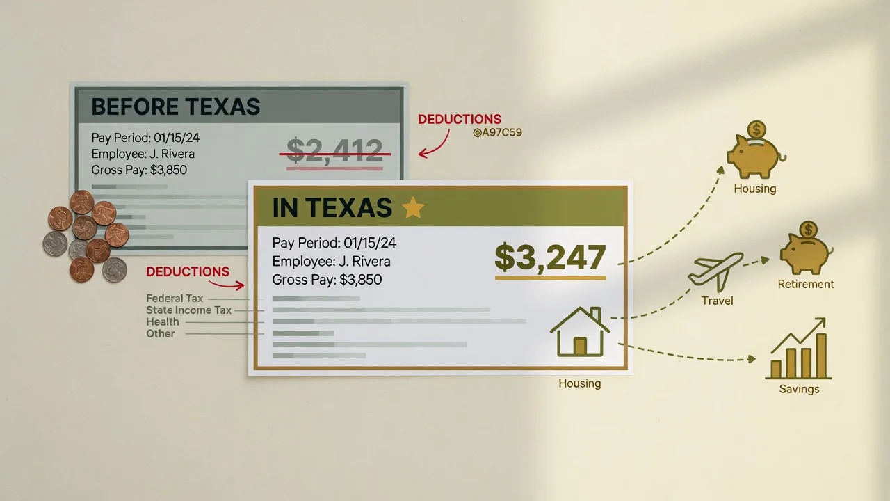 The Texas Salary Translator: What Your Paycheck and Buying Power Look Like After You Move