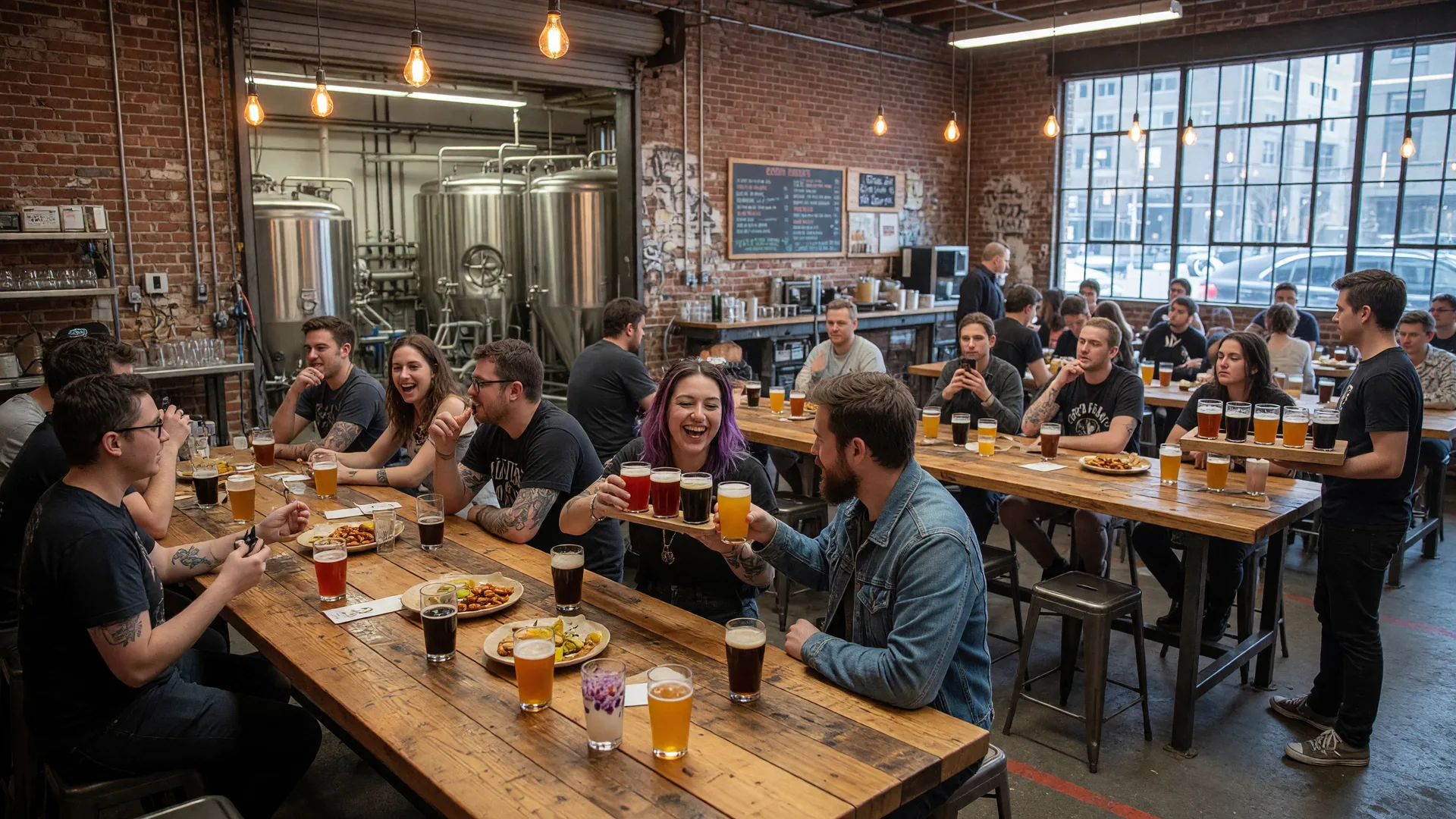 Evil Genius Beer Company taproom in Philadelphia