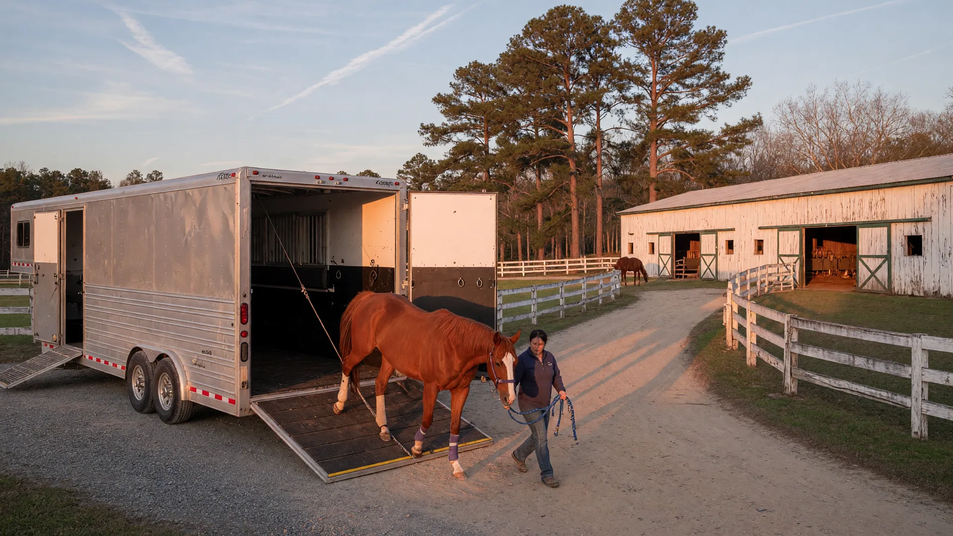 Photo: Moving Your Horses to Aiken: Shipping, Health Requirements, and Settling Into Horse Country — Aiken SC horse property