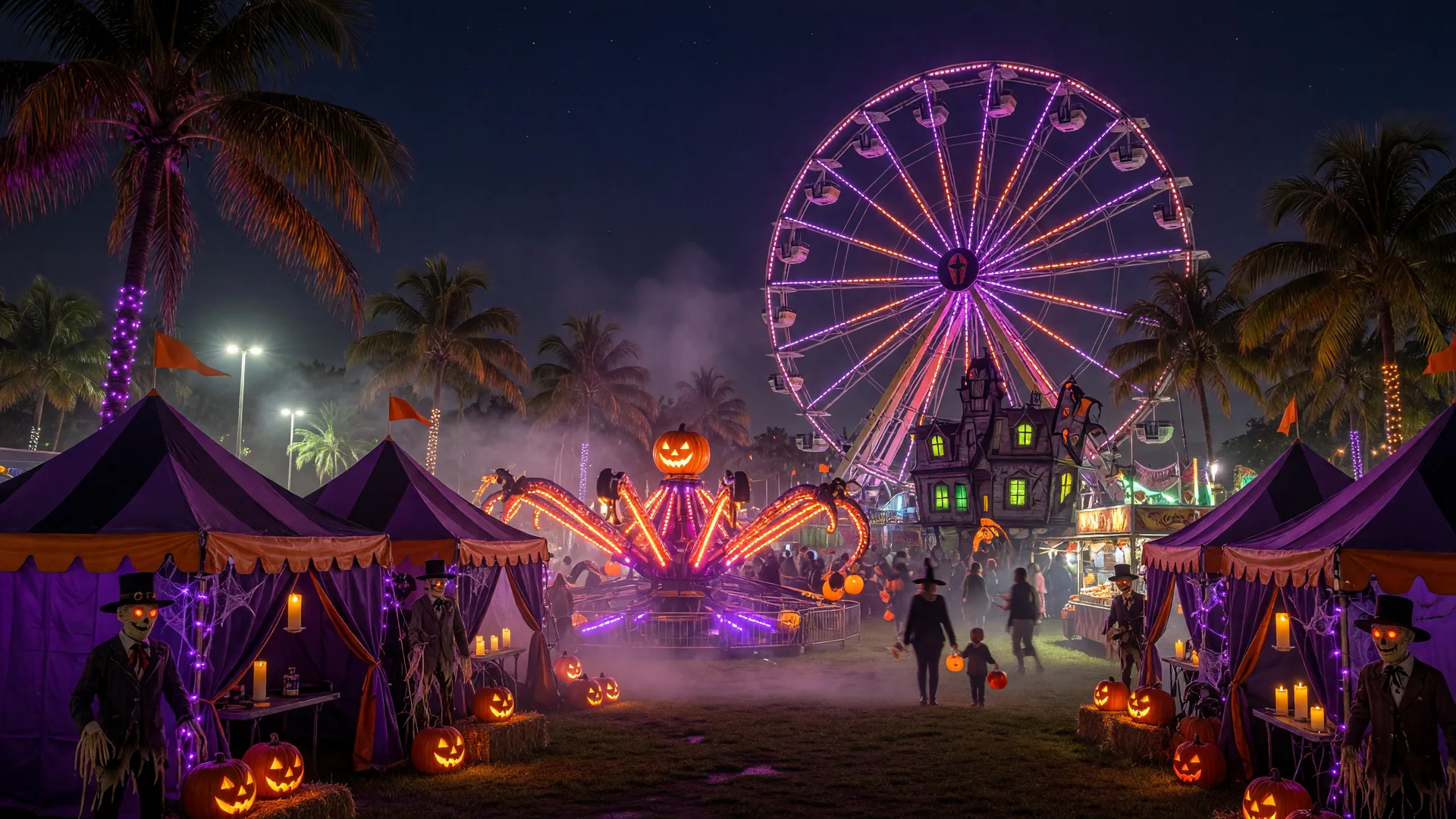 Header image for "House of Horror Marks 25 Years With a Haunted Carnival at Tropical Park"