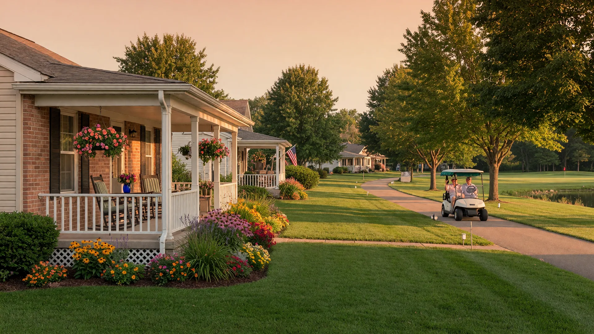 Active adult community home in Medina County