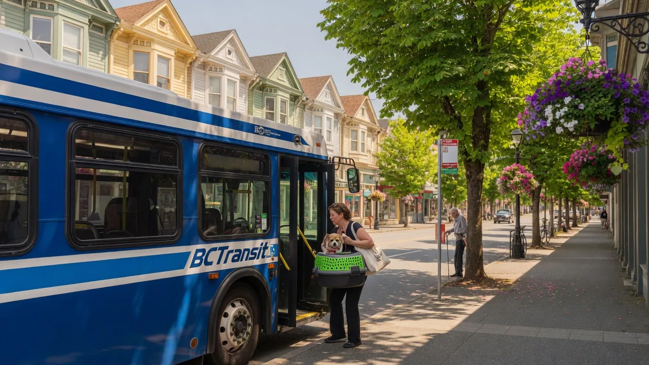 Can My Dog Ride BC Transit Buses, Taxis, and Ride Shares in Victoria?