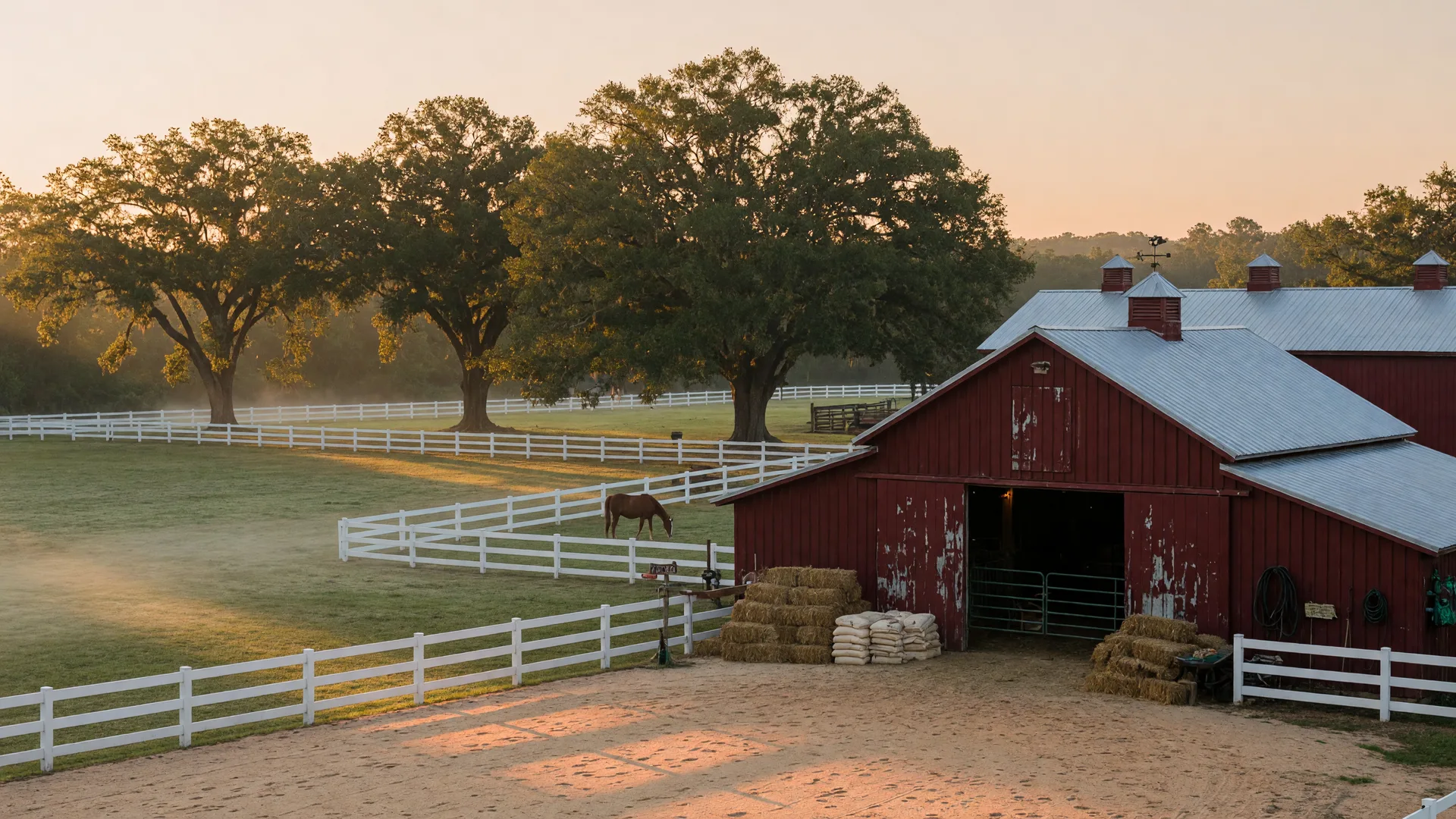 Photo: Equestrian Property Maintenance: A Year-Round Guide for Aiken Horse Property Owners — Aiken SC horse property