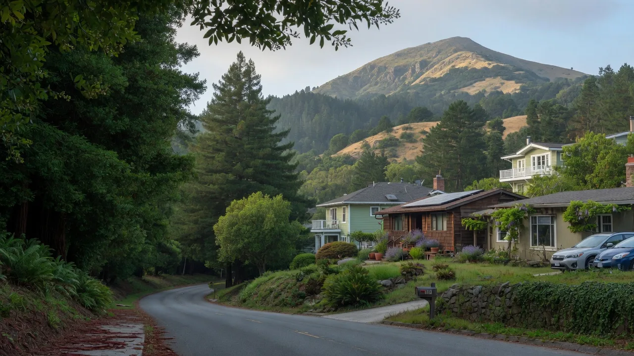 Mill Valley in Marin County