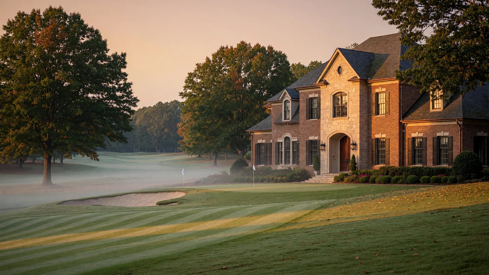 Apalachee Farms golf course community in Dacula Georgia