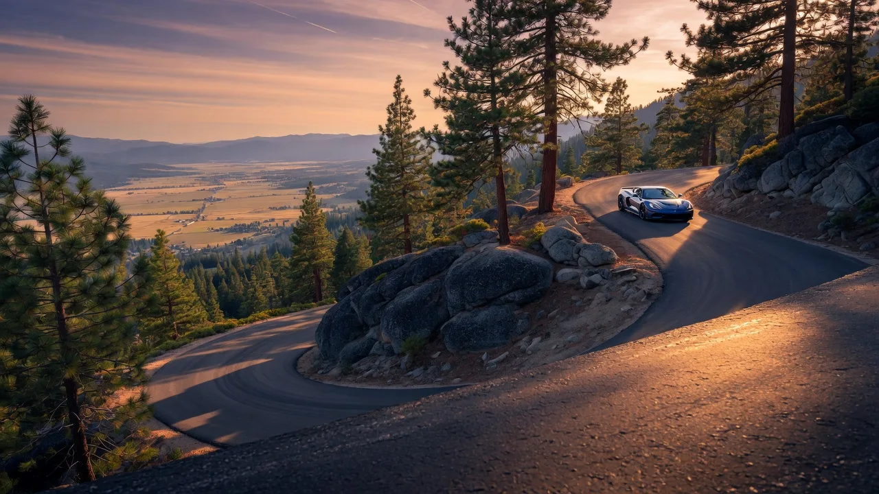 Kingsbury Grade: The Carson Valley's Gateway to Lake Tahoe for Car Enthusiasts