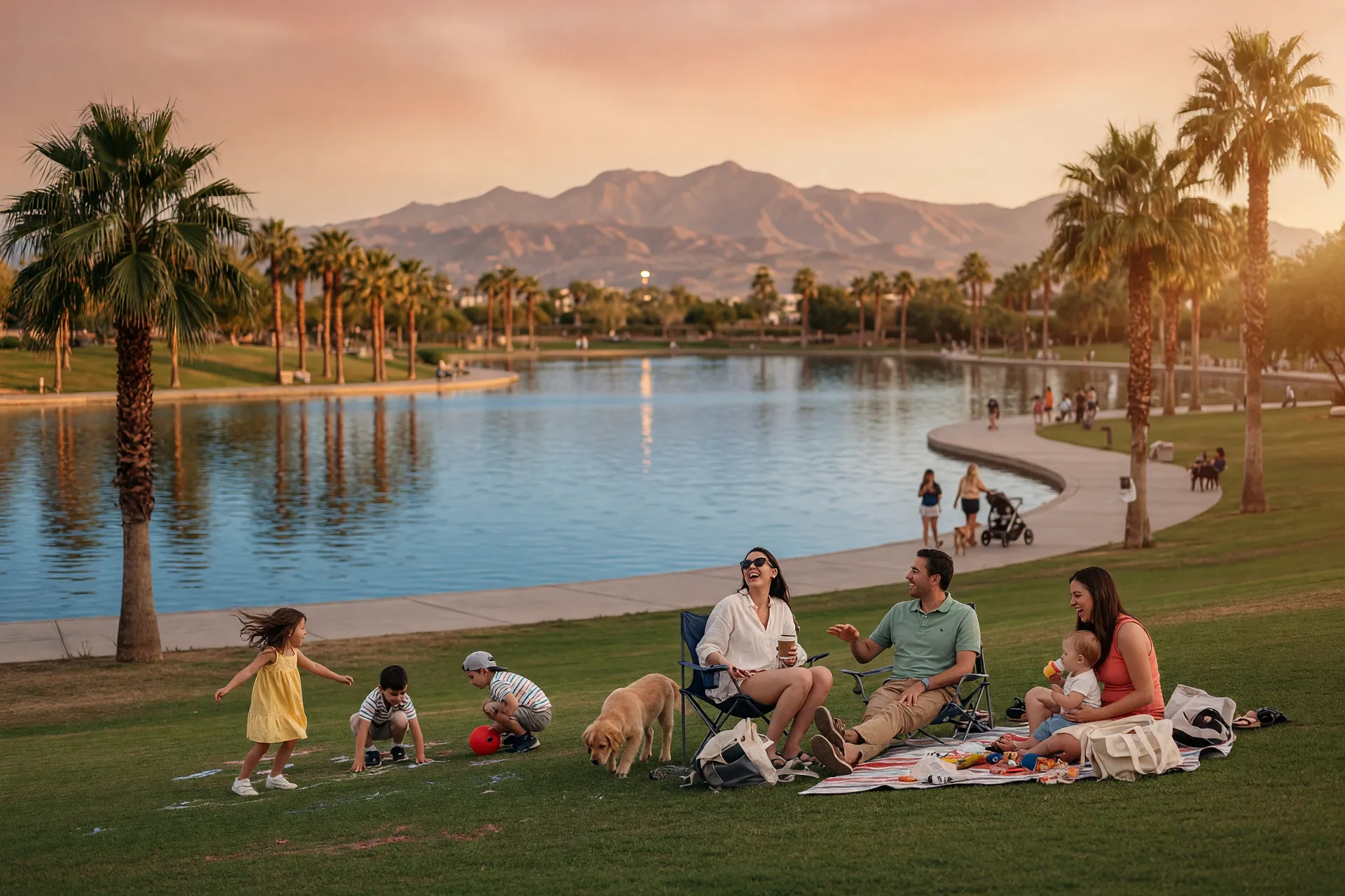 Lake Las Vegas for Families: Lakeside Parks, Trails, and Outdoor Living