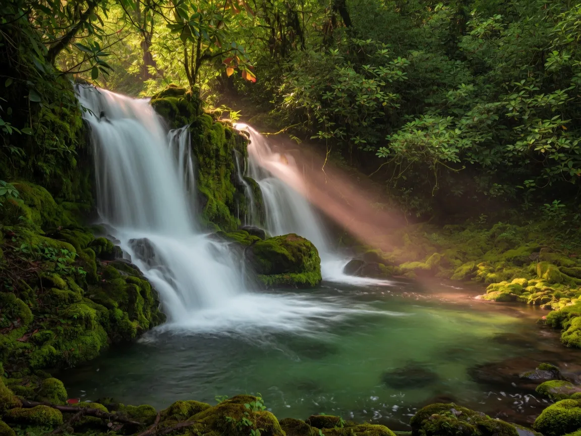Raymondskill Falls, the tallest waterfall in Pennsylvania, near Milford