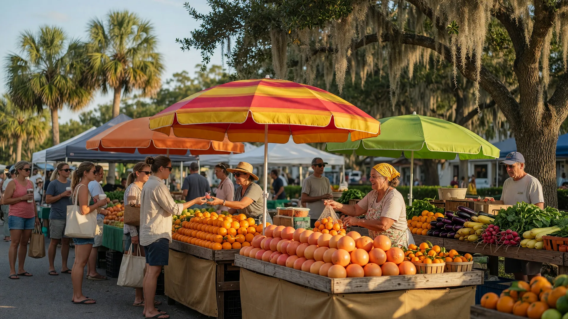 Florida Gulf Coast community farmers market