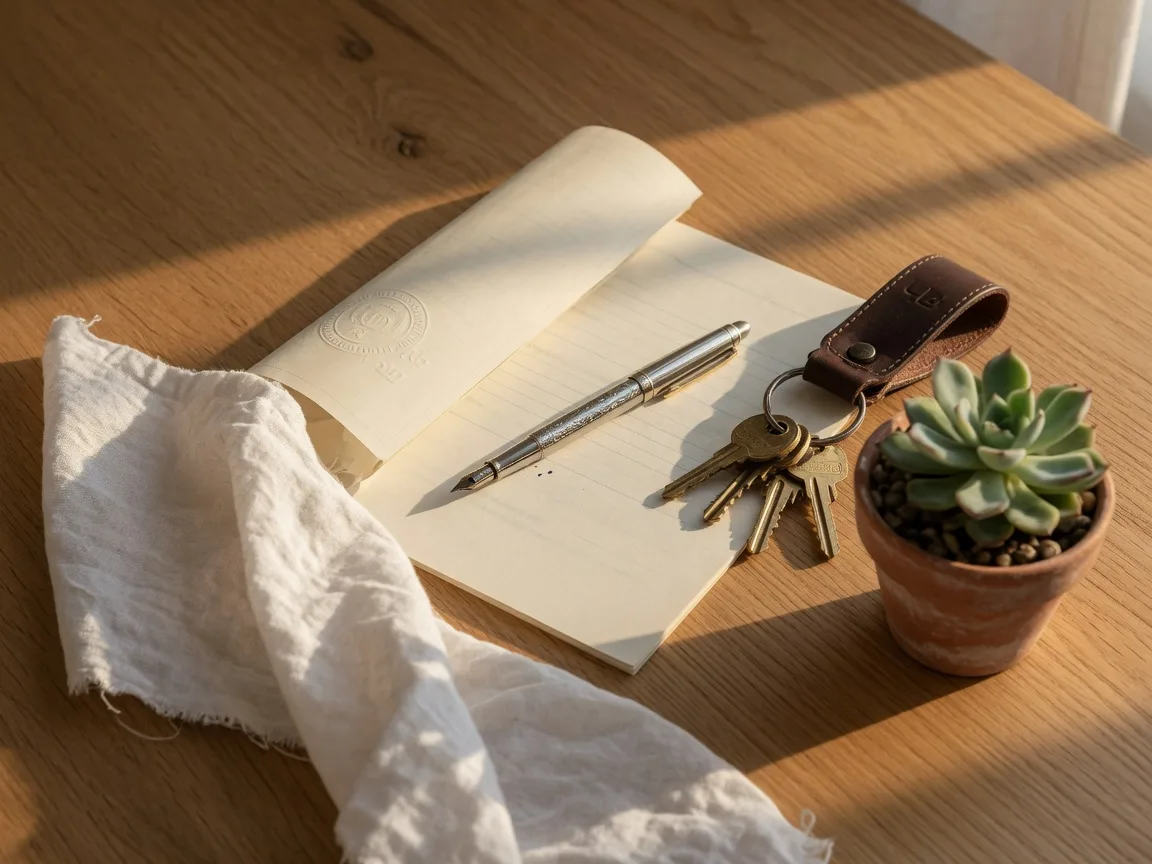 Real estate closing details