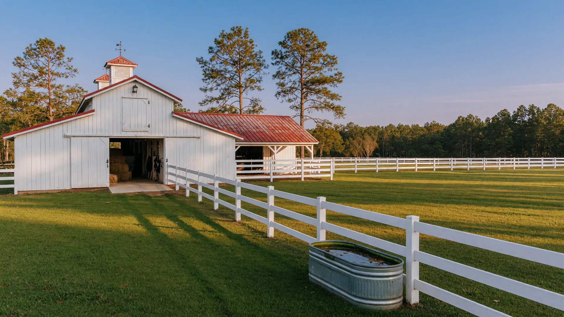 Photo: Understanding the True Cost of Owning a Horse Farm — Aiken SC horse property