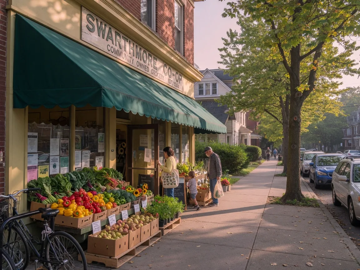 Swarthmore Co-op market and grocery