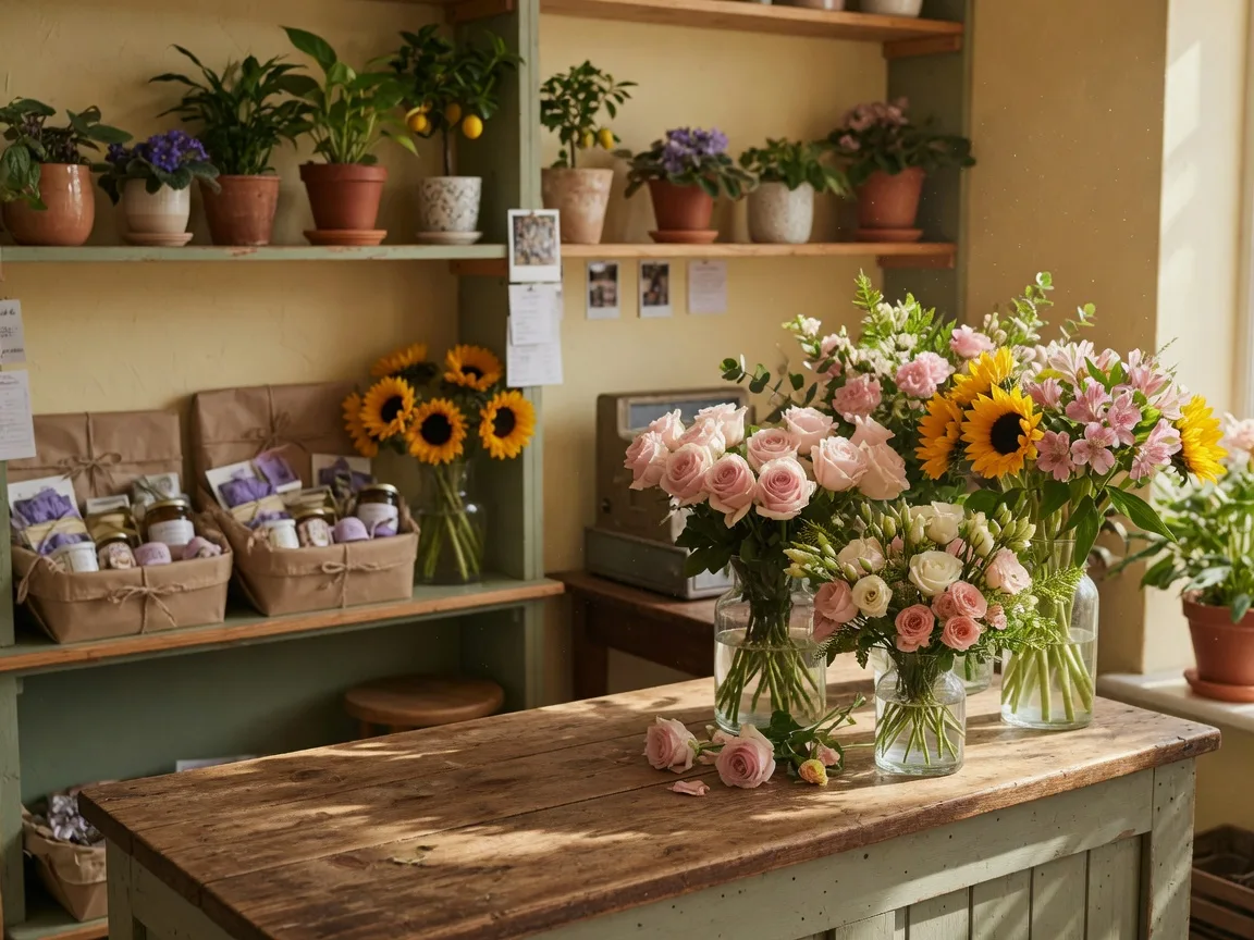 Fresh flower bouquets and gift baskets at Atascocita Lake Houston Florist on FM 1960