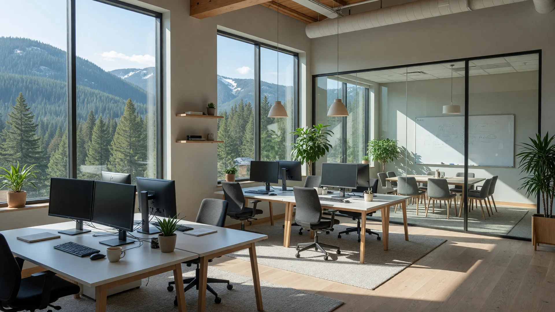 Professional commercial office interior in Flagstaff representing the value of an income-producing building