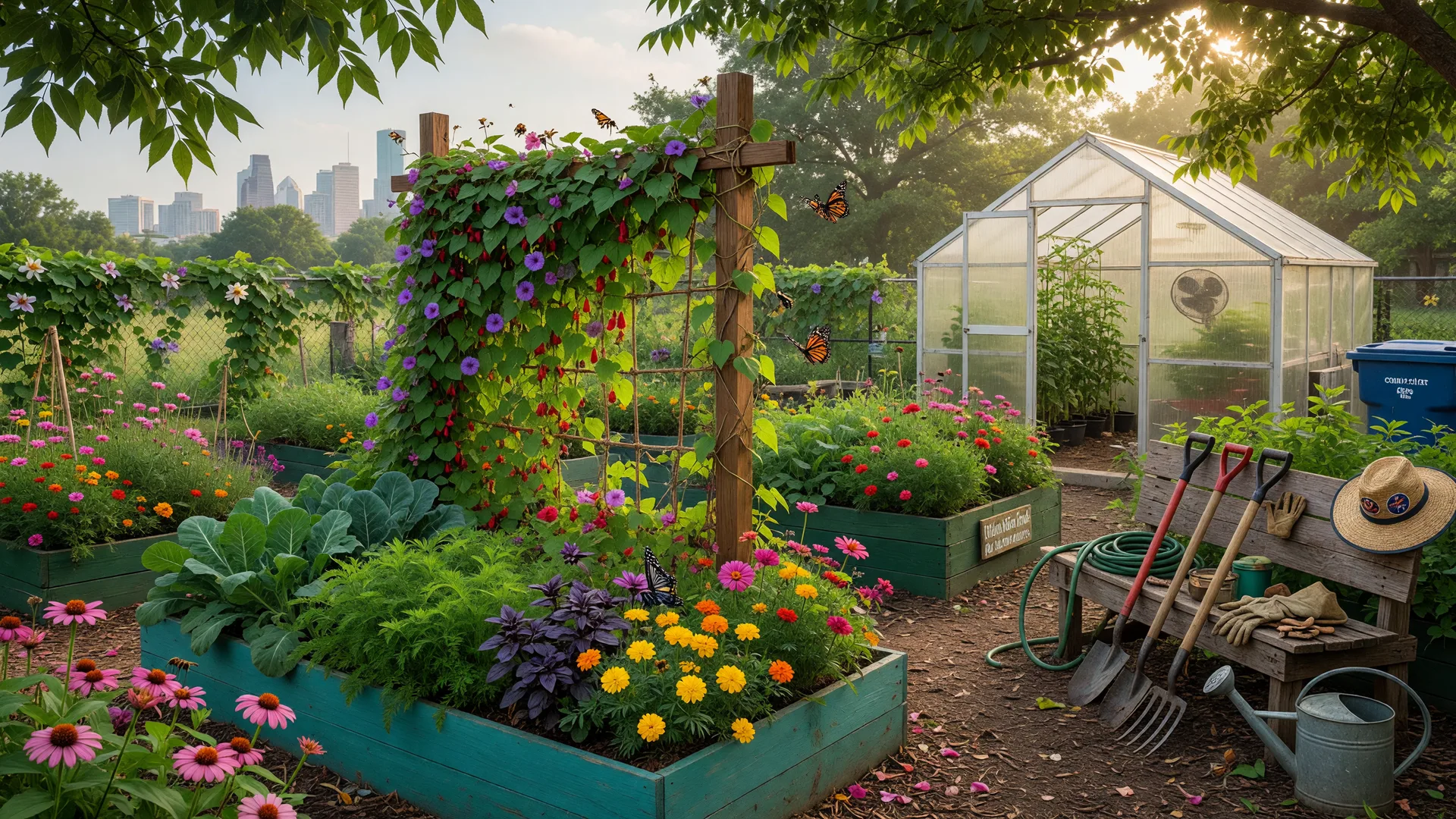 Gardening in the Heights: Nurseries, Community Gardens & Green Living