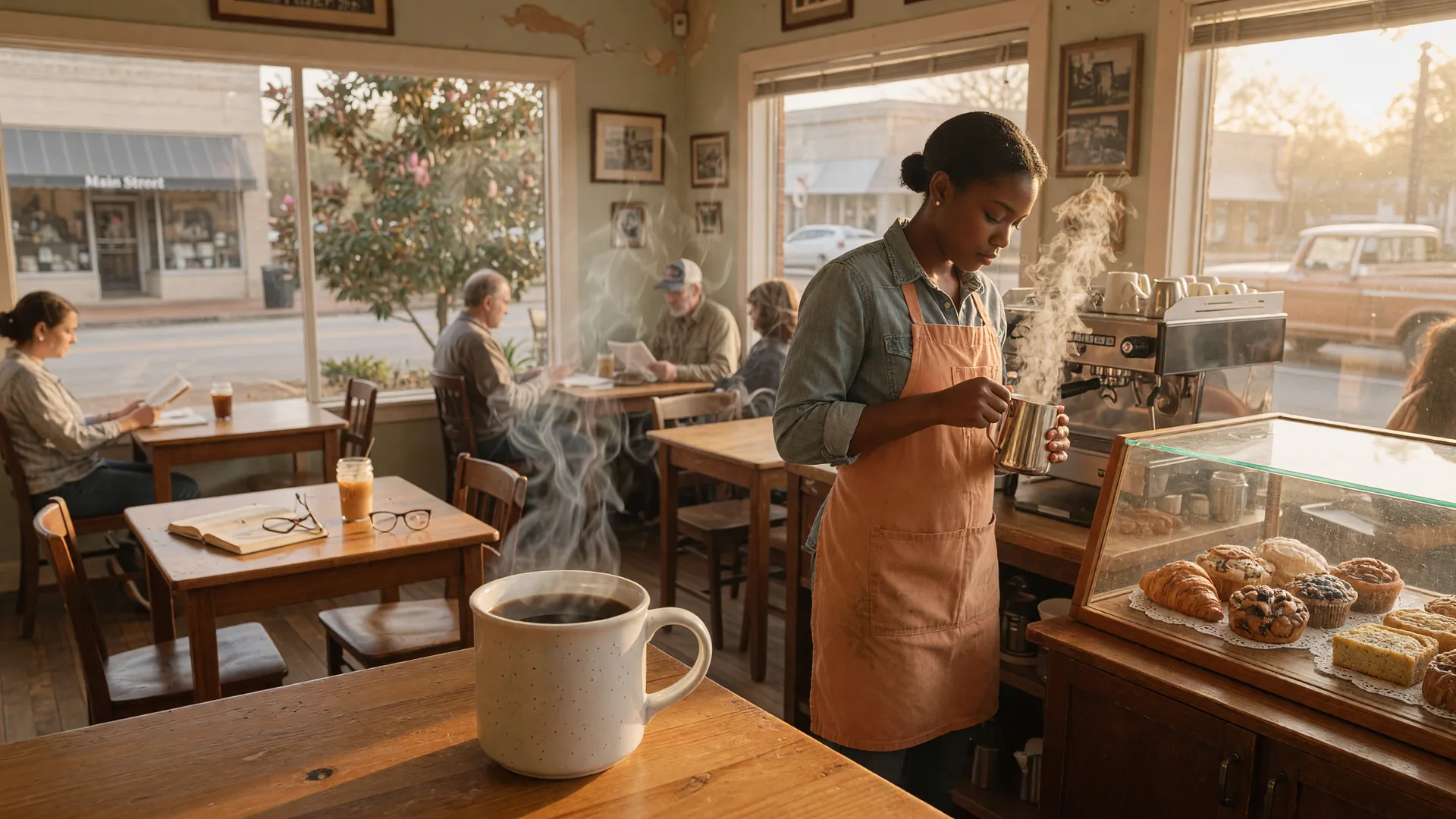 Clayton's Coffee & Breakfast Scene: Where Portofino Residents Start Their Day