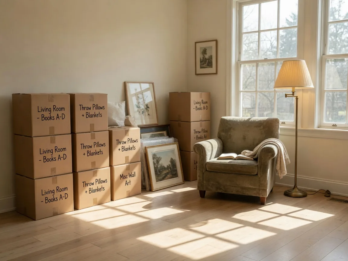 A step-by-step, judgment-free guide to moving from a larger home to one that fits your life now: planning, decluttering, sorting your things, choosing the right next home, and timing the move.