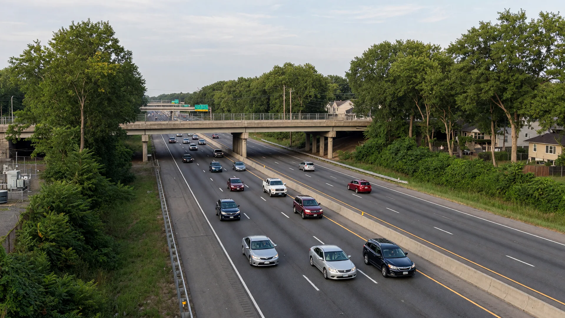 Route 309 highway near Fort Washington