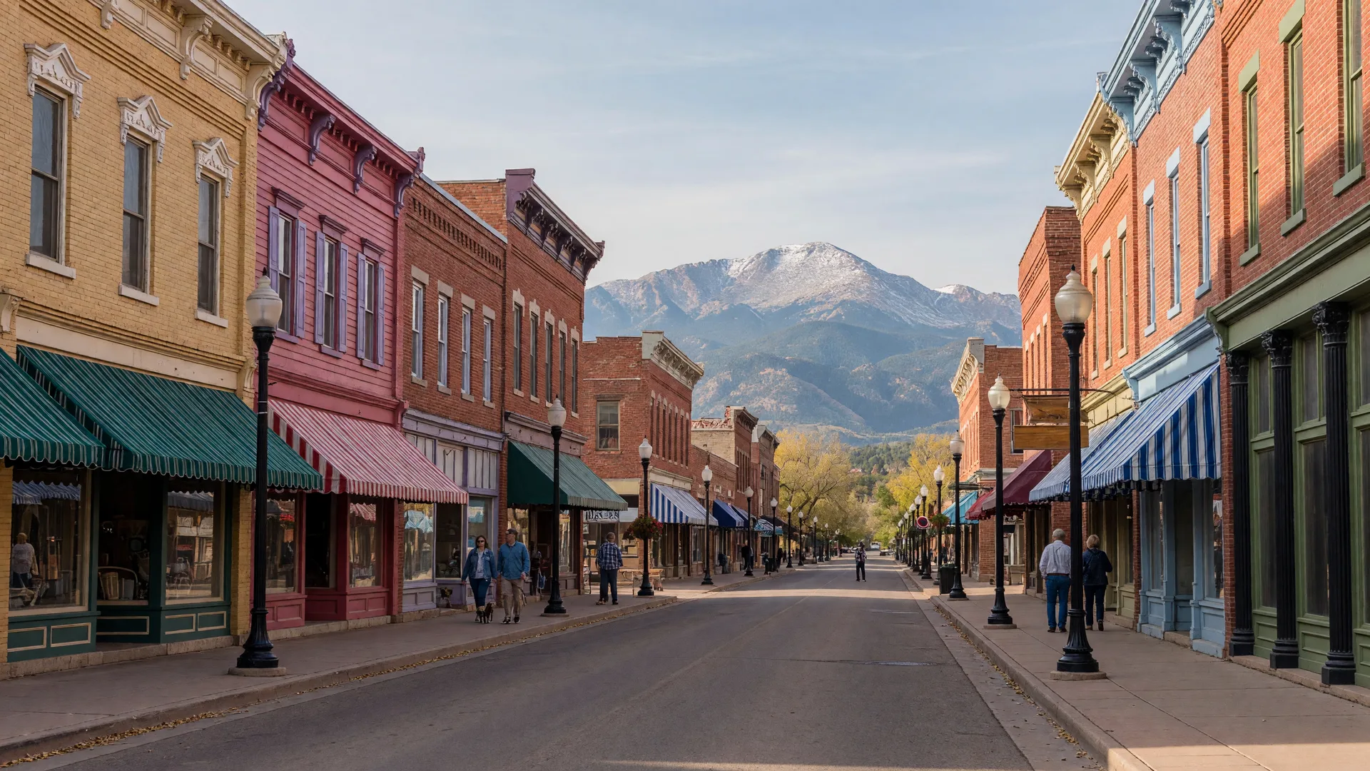 Old Colorado City neighborhood in Colorado Springs