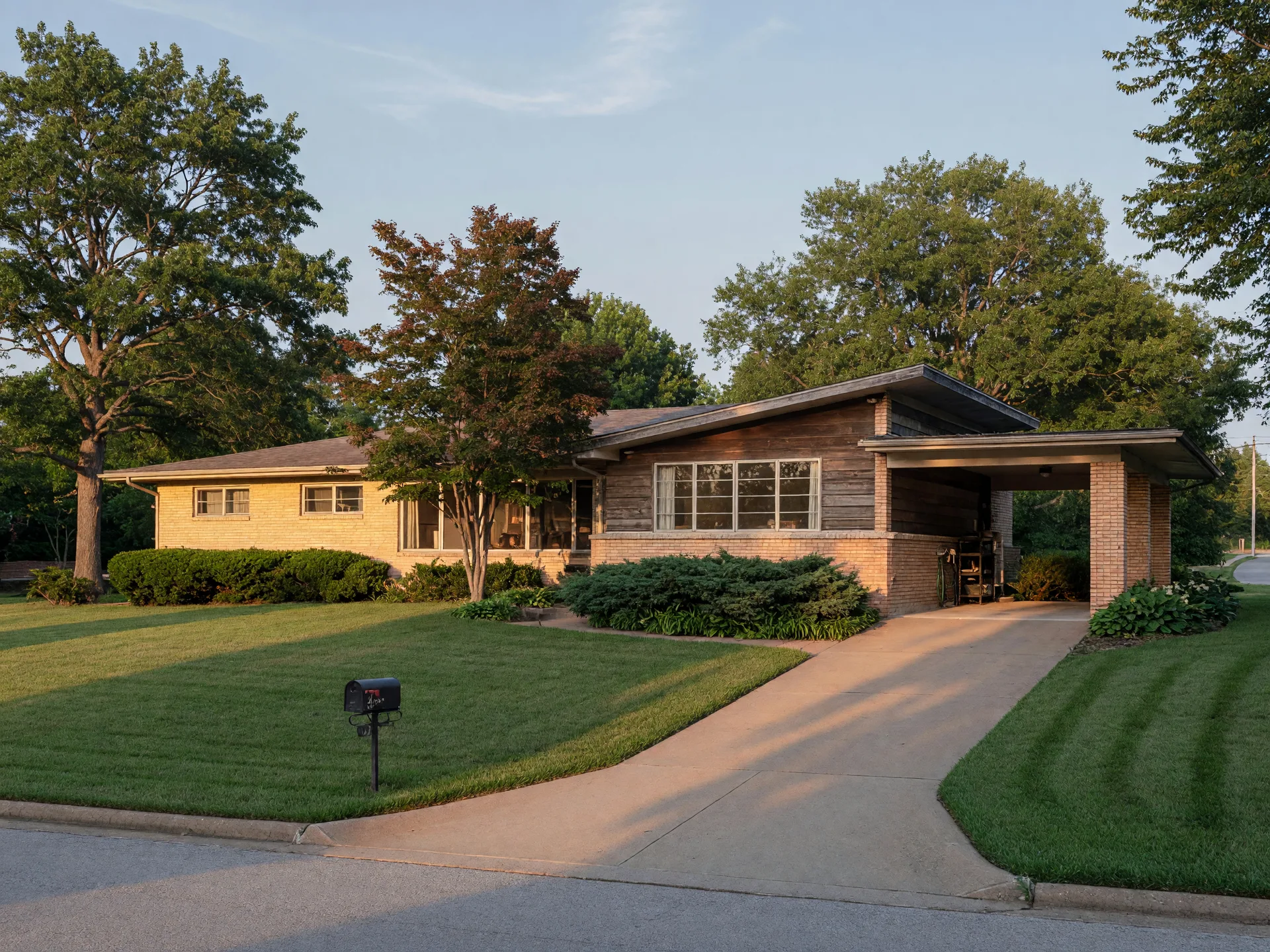 Well-kept single-level home with a large yard