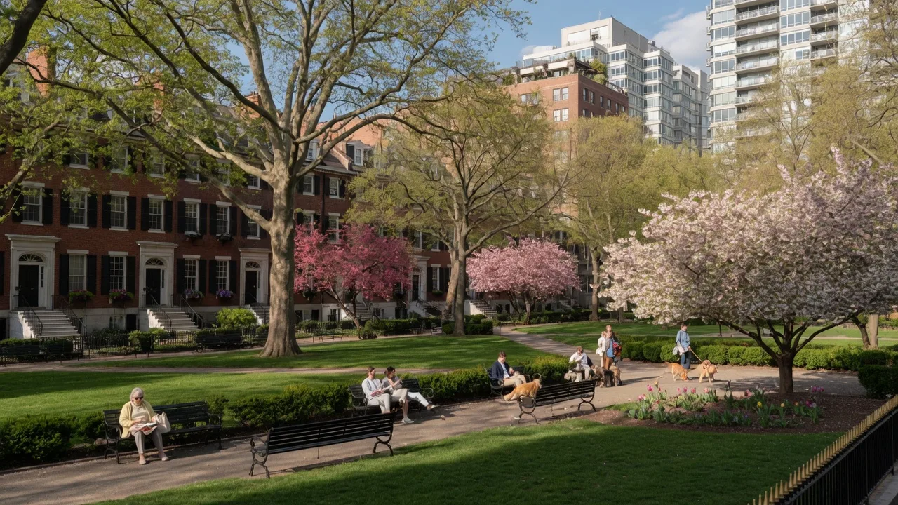Rittenhouse Square Schools, Parks, and Community Life