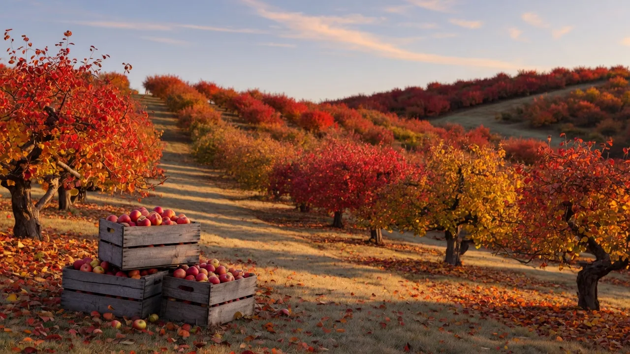 A natural true-color fall scene on the North Shore with foliage along the coast, the hero image for this seasonal weekend guide
