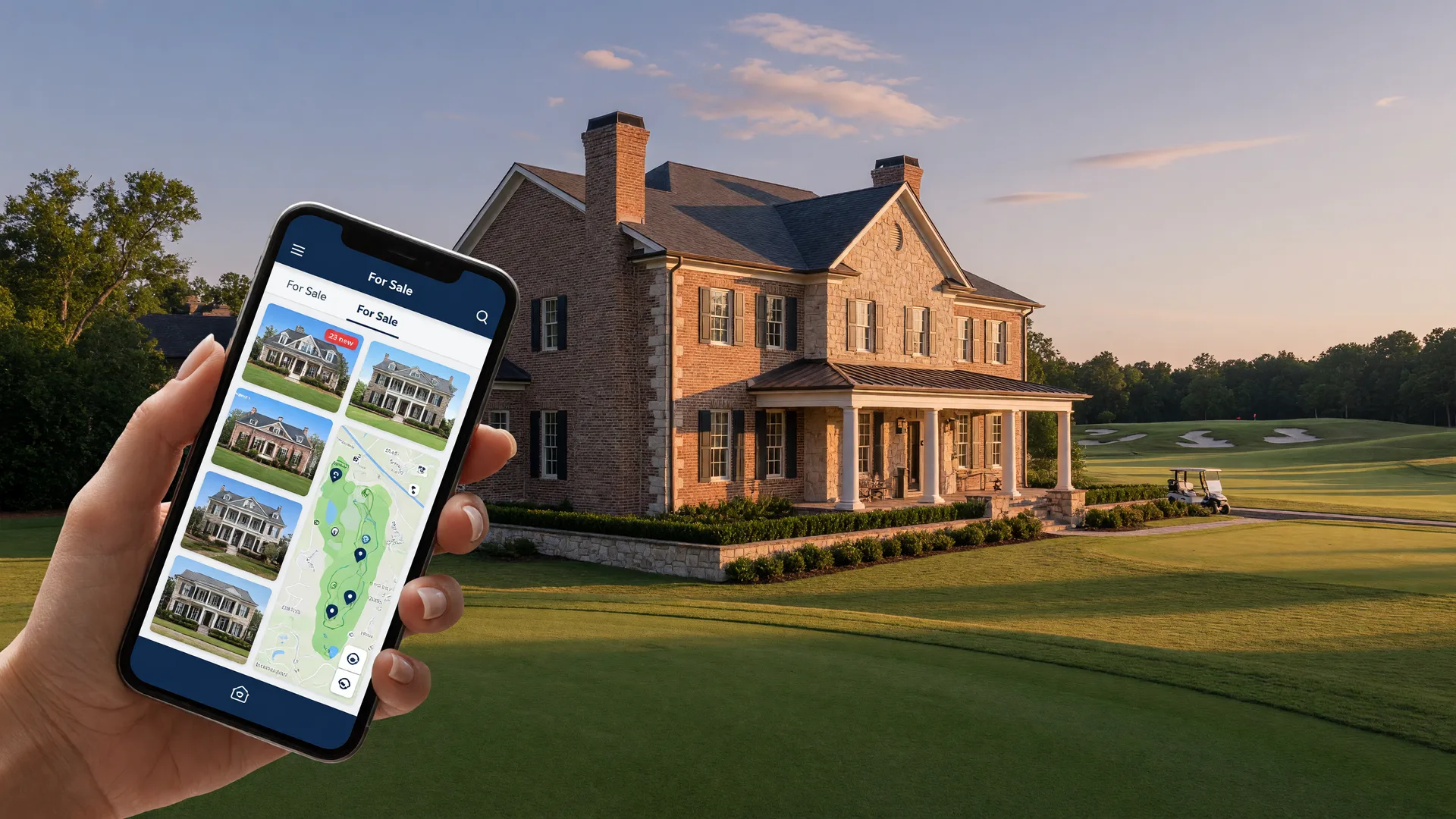 Apalachee Farms golf course community in Dacula Georgia