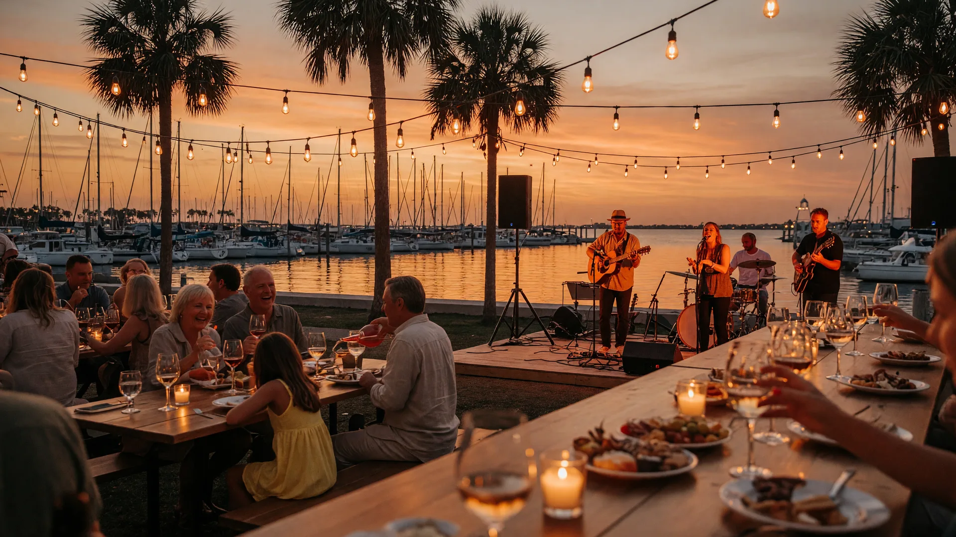 This Week on the Gulf Coast: Opera House Food & Wine, a Venice Beach Send-Off & a Piano Concert on the Sand