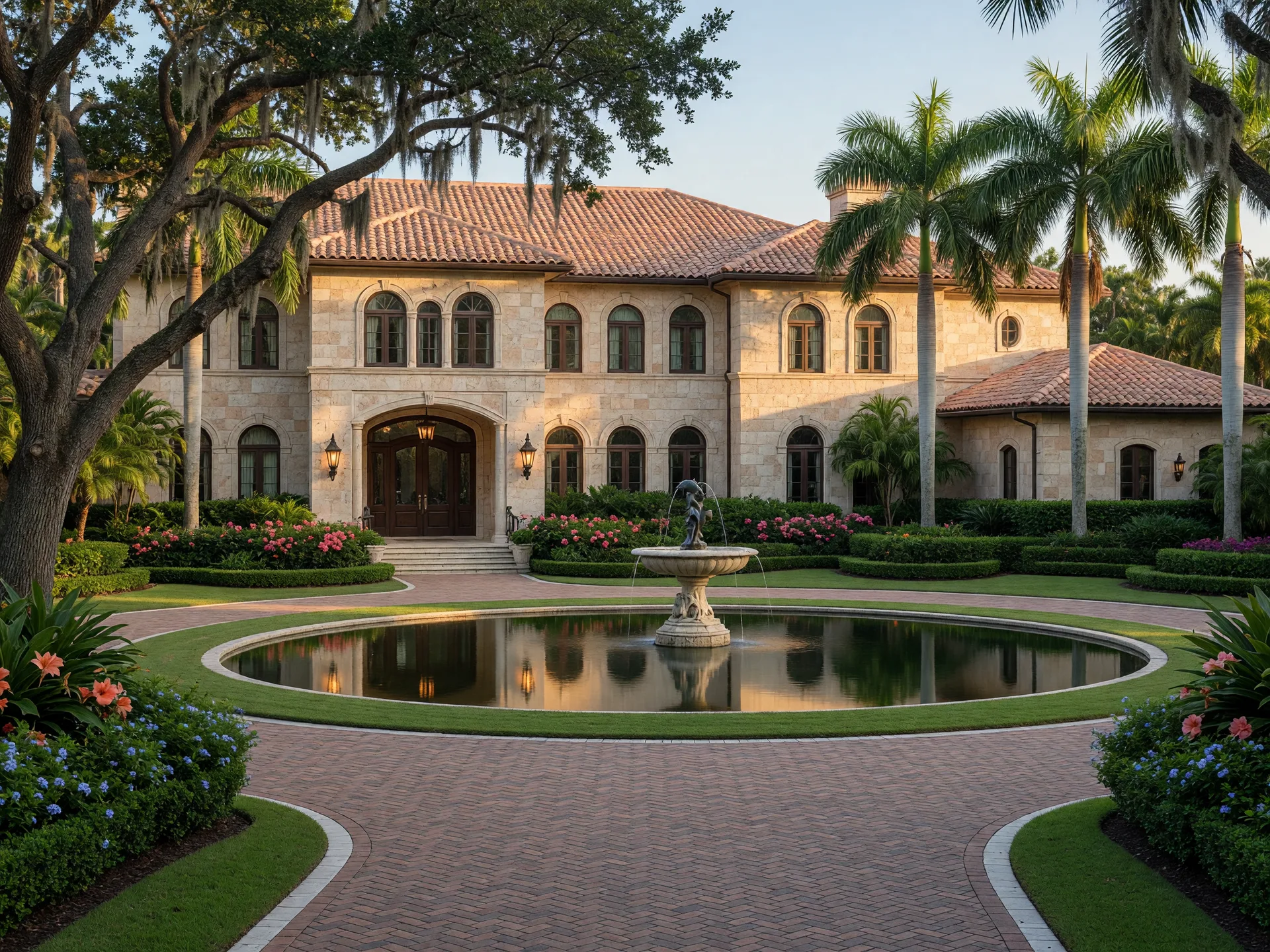 A grand Mediterranean estate home in Boca Raton, where high assessed values make the homestead exemption increase most visible