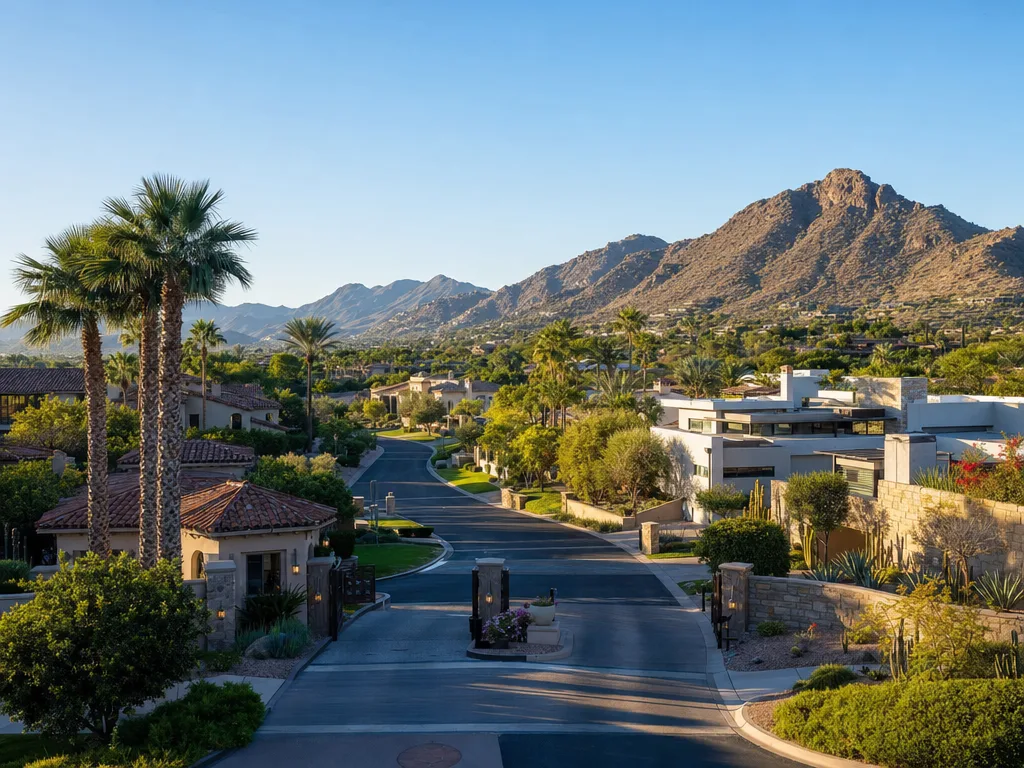 Silverleaf exclusive guard-gated community luxury estate homes in Scottsdale Arizona