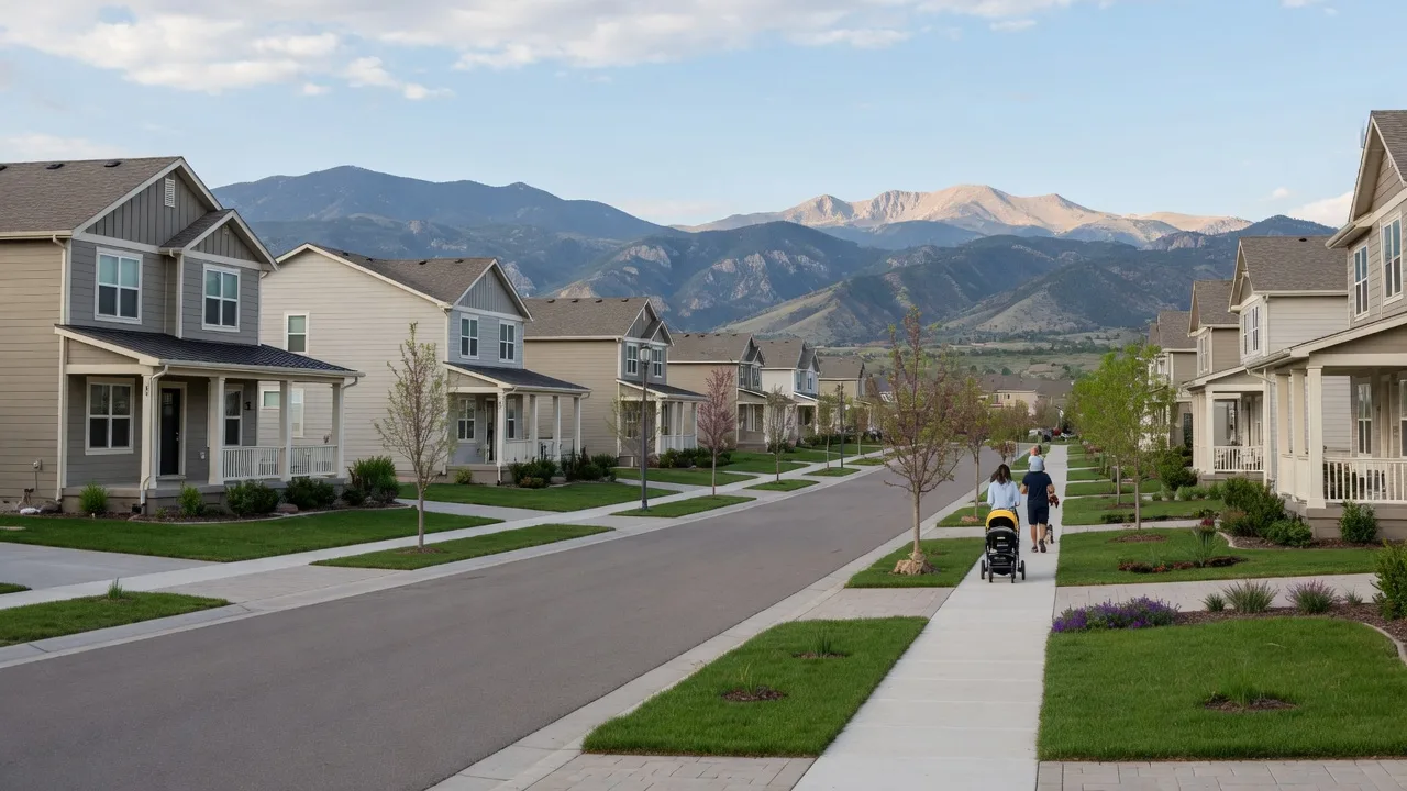 Indigo Ranch neighborhood in Colorado Springs