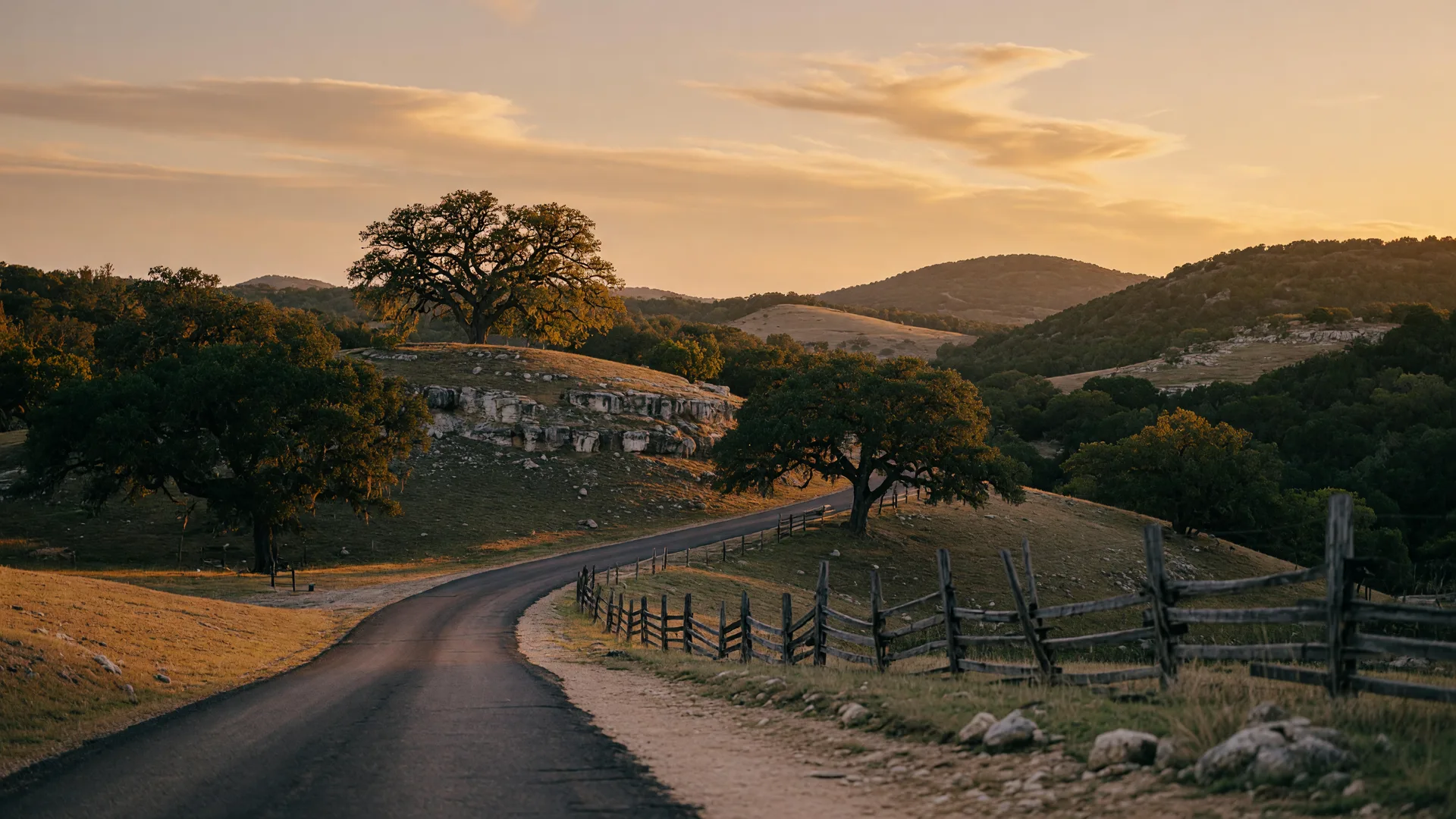 Texas Hill Country landscape near Boerne