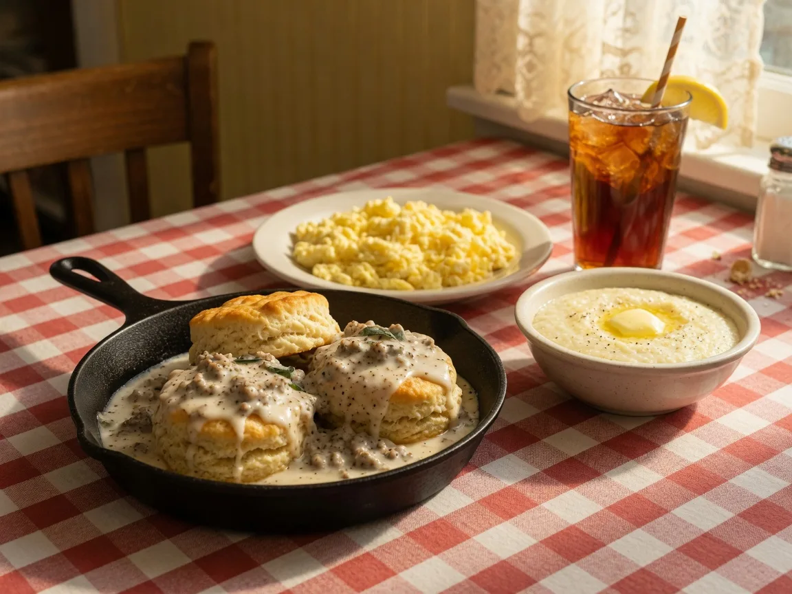 The verified breakfast map for Demorest and Clarkesville: country kitchens, biscuit counters, mountain diners, and weekend brunch, with the editorial criteria explained.