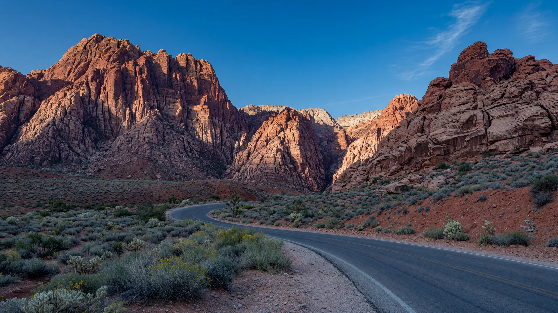 Red Rock Canyon National Conservation Area near Summerlin, Las Vegas
