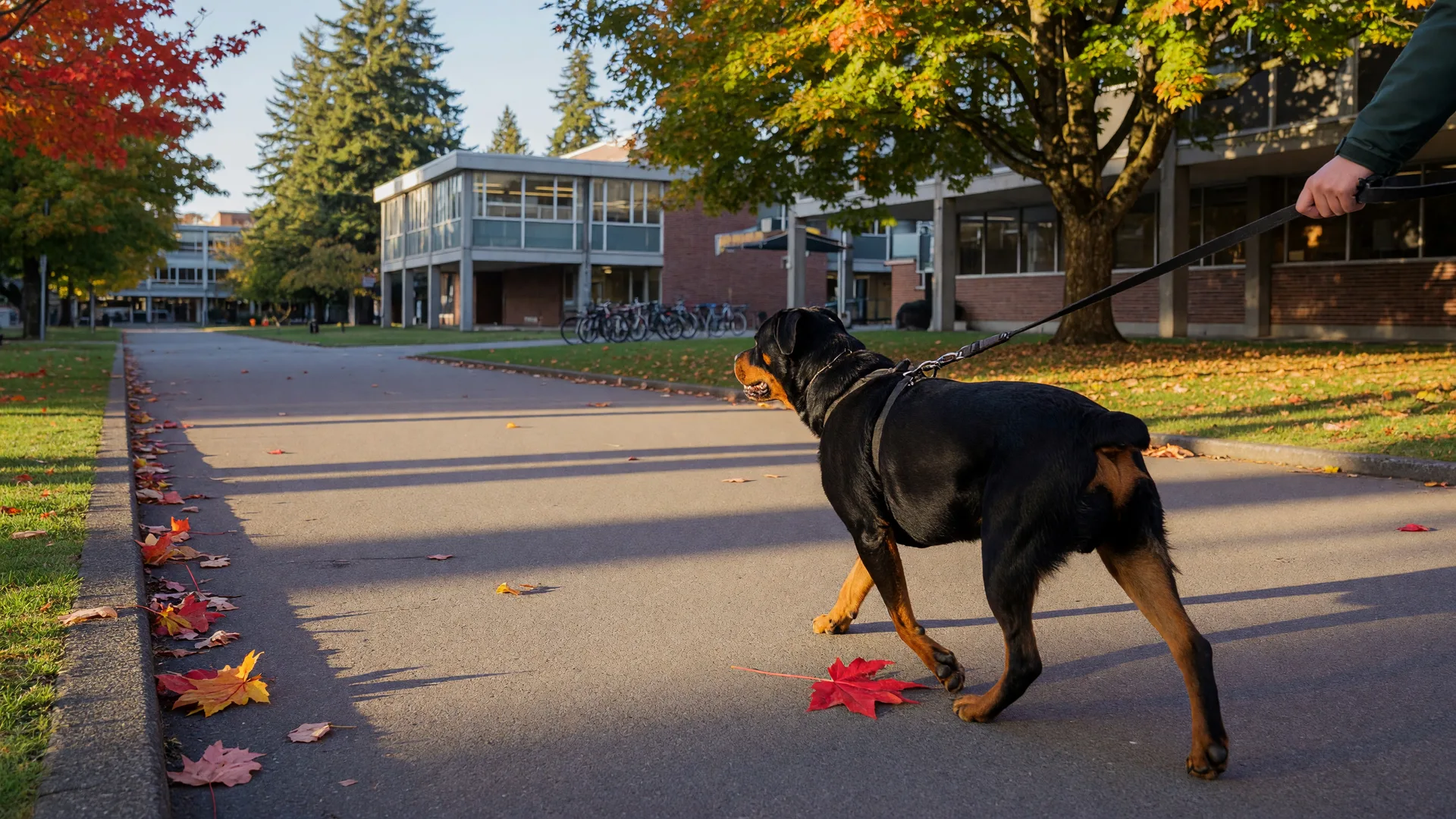 Are Dogs Allowed at Camosun College in Victoria?