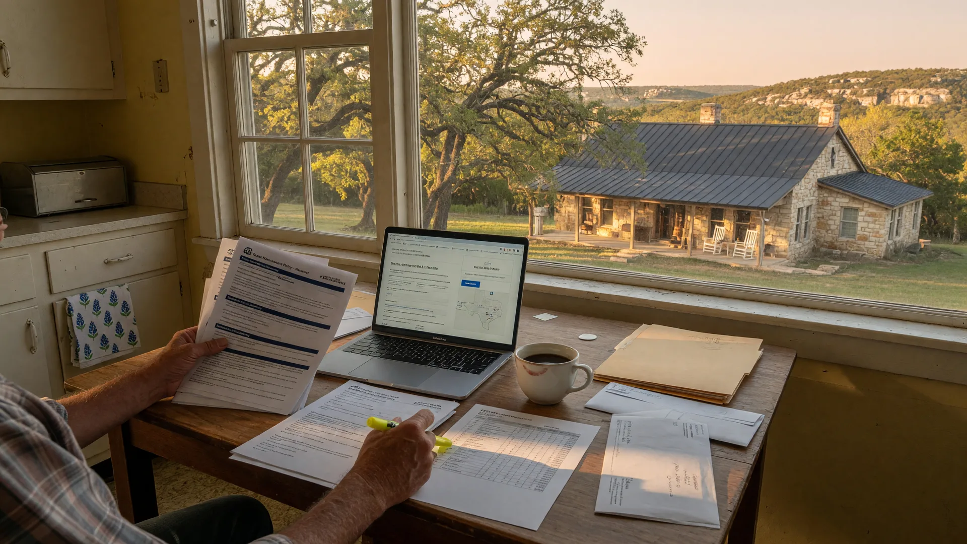Chart showing the key factors that drive homeowners insurance costs in the Texas Hill Country