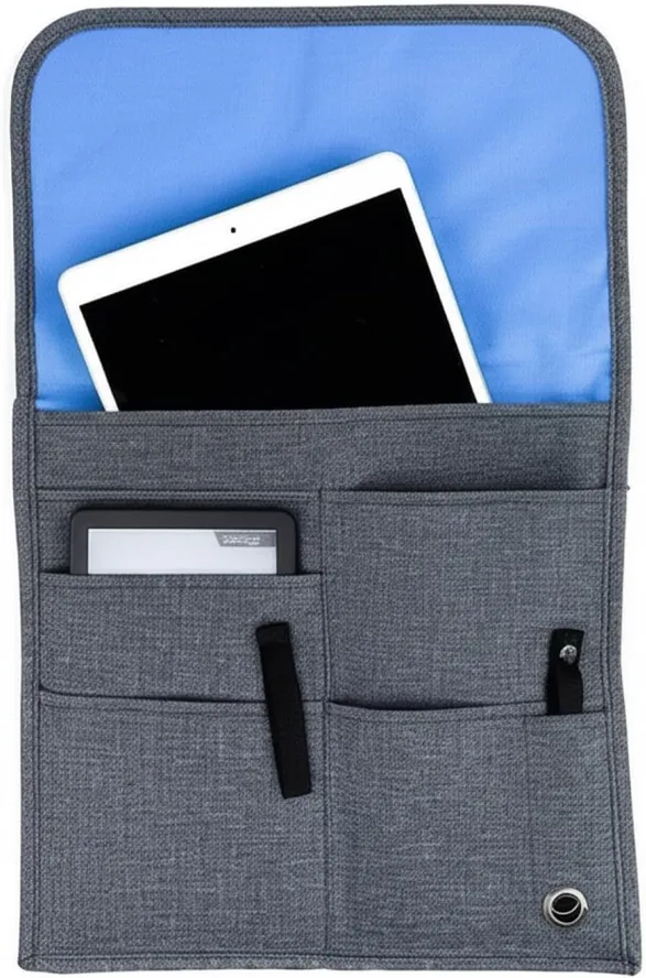 Organizador de bolsillo para avión, fotografía de producto, vista 1