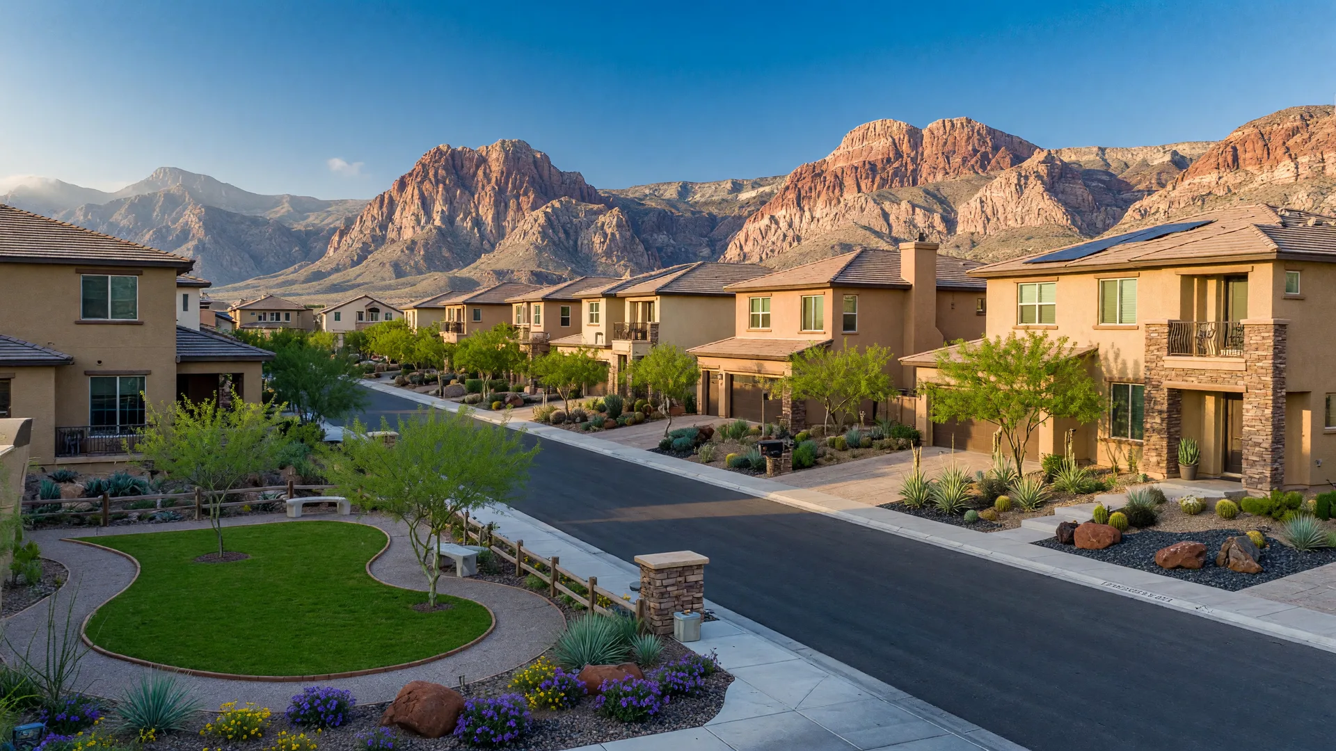 Foxtail Stonebridge Village, Summerlin: Gated Pulte Homes
