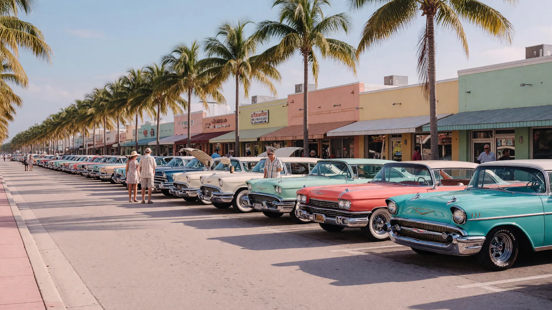 Header image for "The Dream Car Classic Car Show Rolls Into Downtown Hollywood"