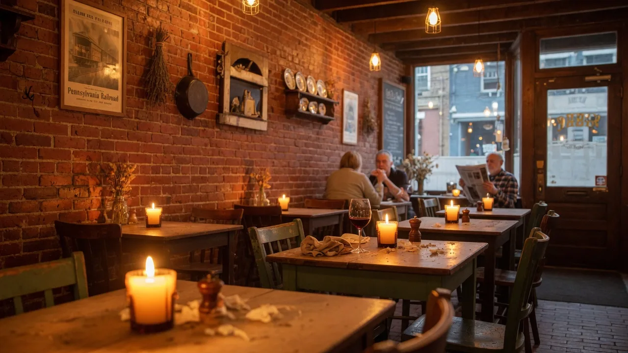 Cozy restaurant dining in Warwick NY