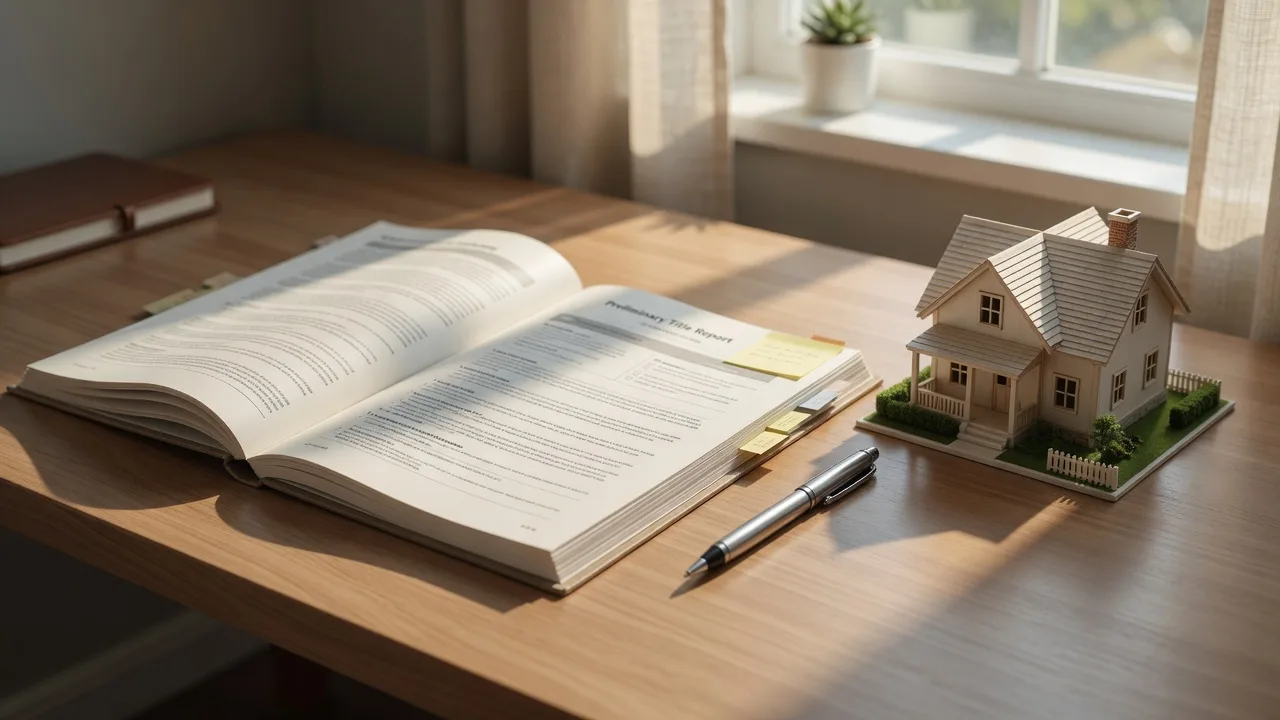 What Is a Preliminary Title Report?