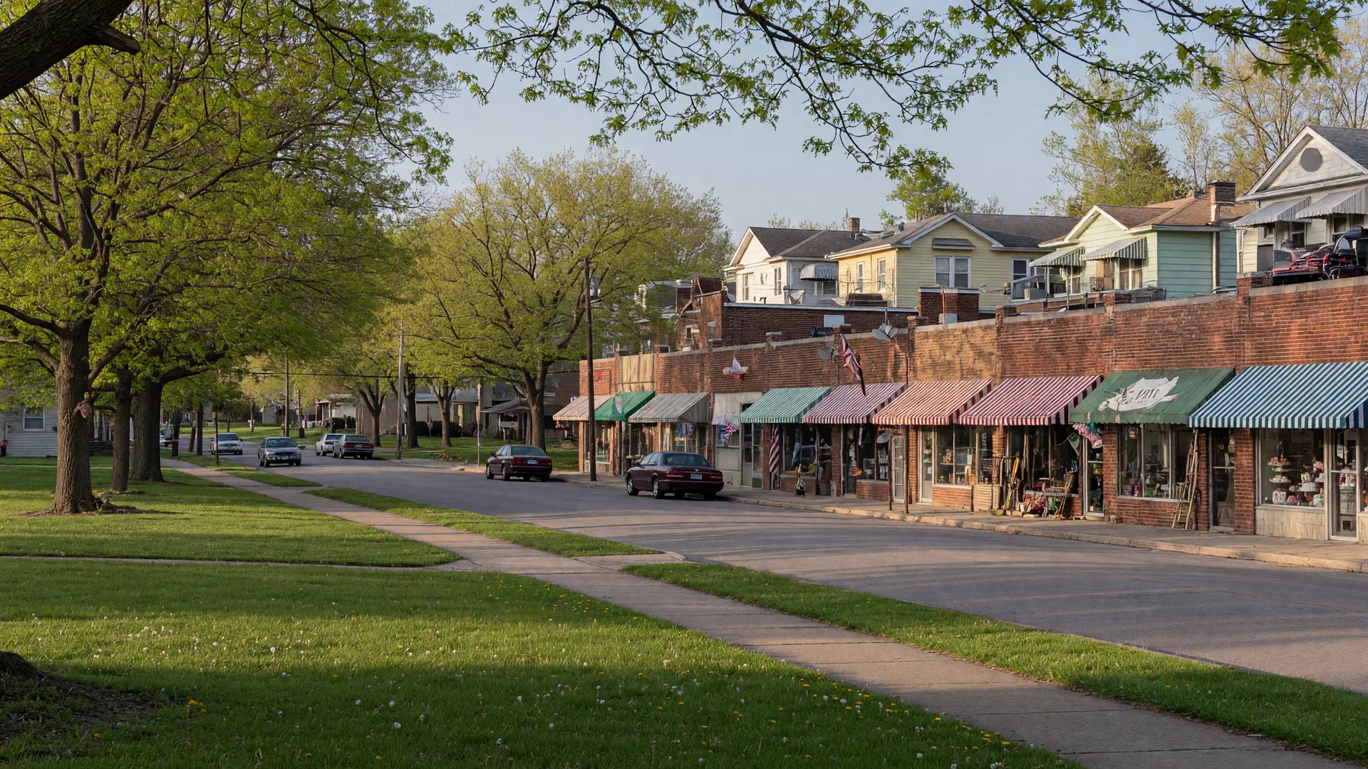 Scene of Highland, IN