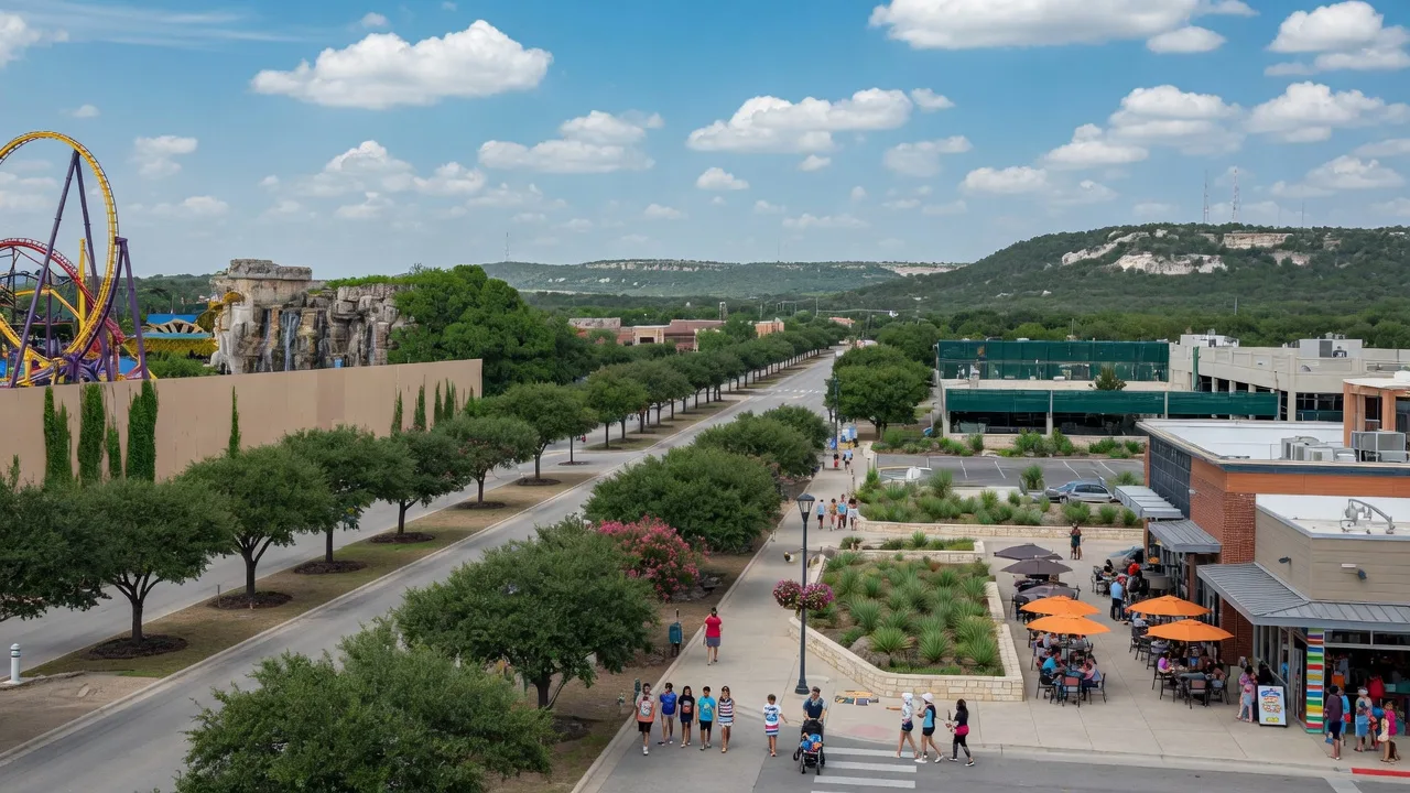 Shopping and entertainment near North San Antonio